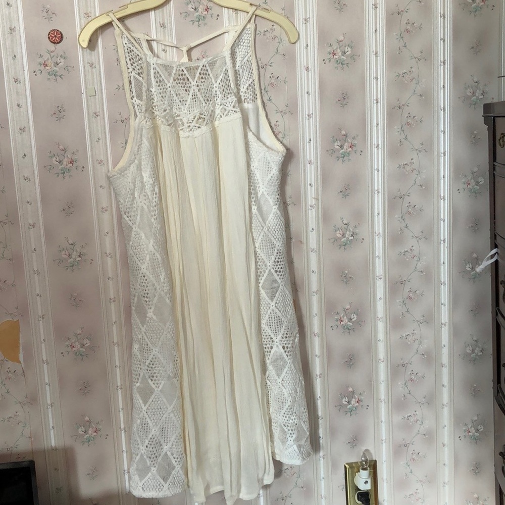 White sun dress